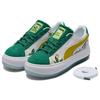Puma Flabjacks X  Suede Mayu Fuzzy Cactus Park Graffiti Low-Top Sneakers Women Sneakers Light-Green 388595-01