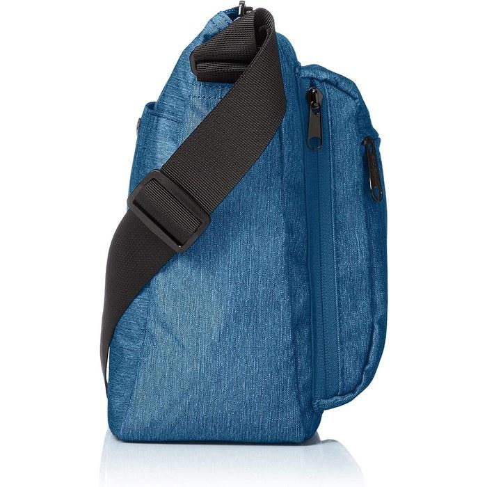 TRACK Shoulder Bag A5 Water-Repellent Multi-Storage Denim Blue Free Size