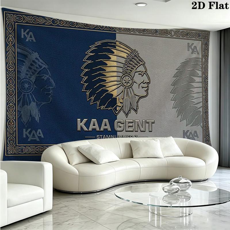 KAA Gante Wall Tapestry Aesthetic Wall Hanging Printed Fabric Blanket Decorative Tapestries for Bedroom Living Room Home Decor