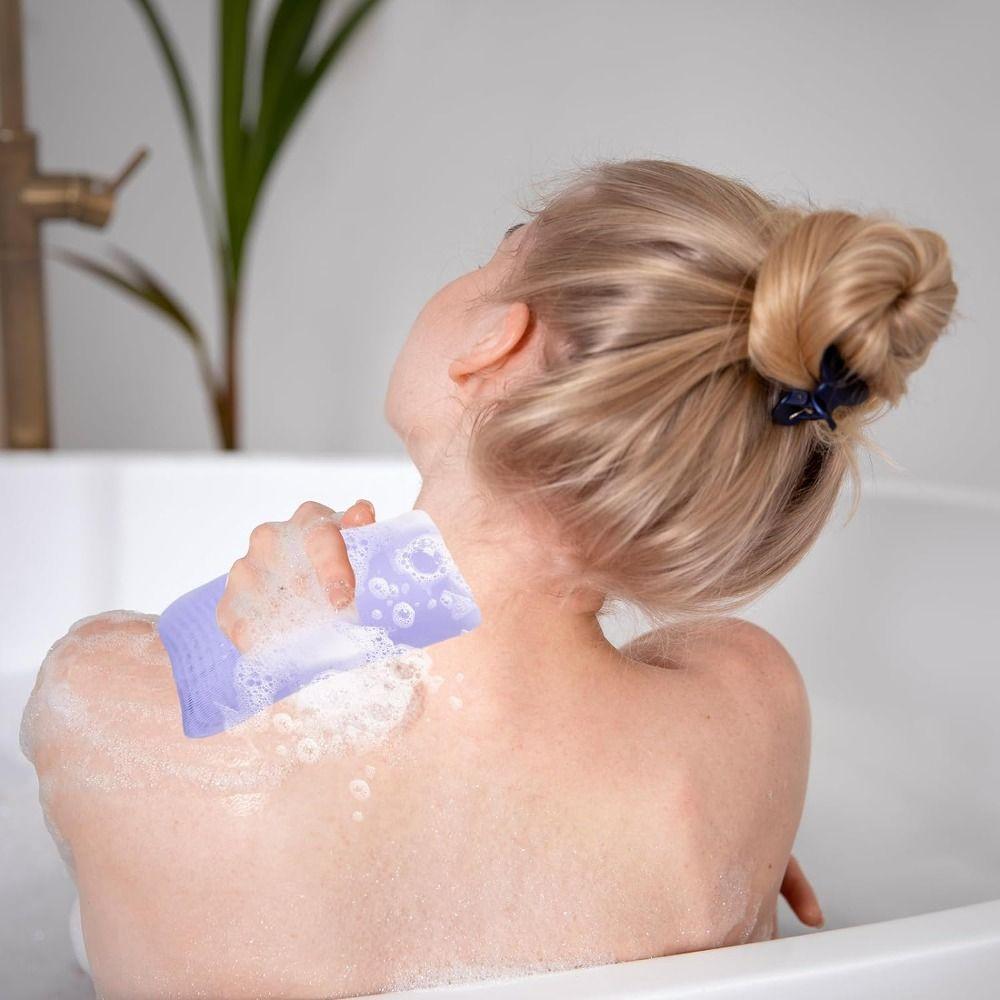 for Shower Foam Net Shower Soap Sack Saver Pouch Exfoliating Mesh Soap Pouch