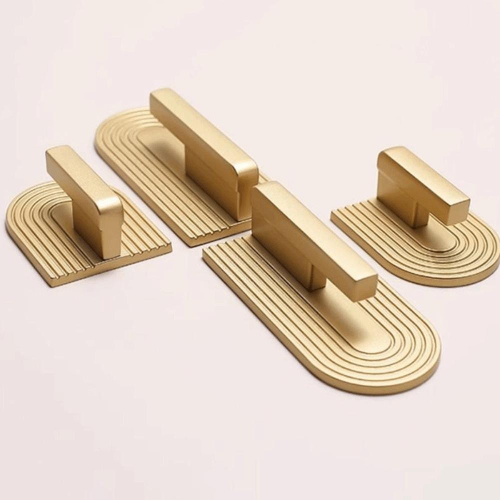 Gold Cabinet Handles Zinc Alloy Wardrobe Pulls Simple Cabinet Knobs Cabinet