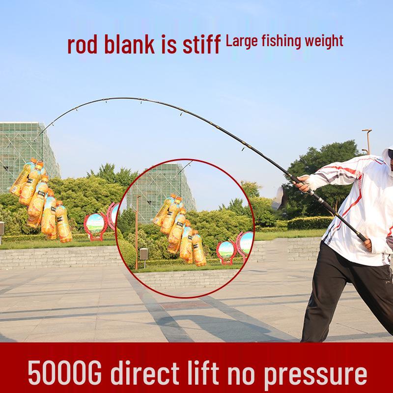 Thunder Rod XXH 2.7m/3m: Super Hard Blackfish Anchor, Straight/Gun Handle Lure Rod