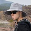 Летняя защита от солнца шляпа рыбака с широкими полями для рыбалки и походов на открытом воздухе