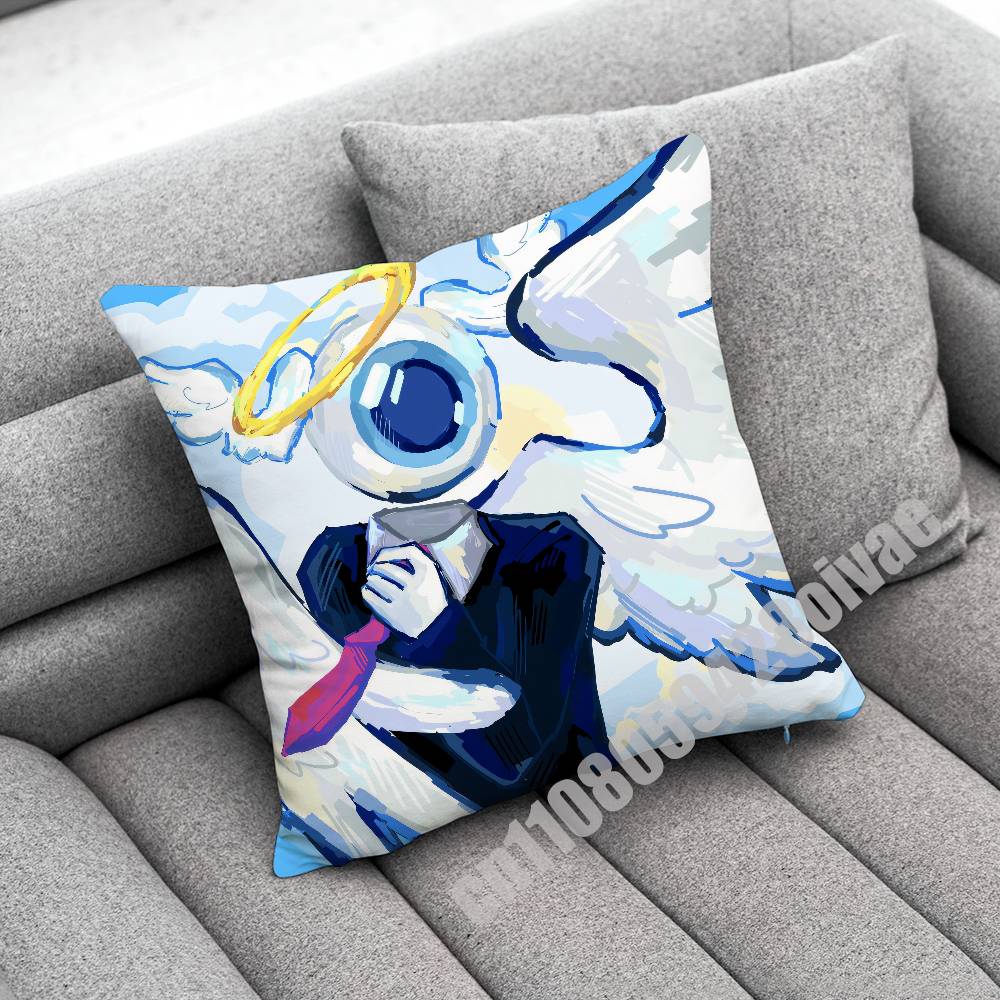 For Wemmbu Eggchan Tax Duo Throw Pillow Case Decoration 30Cm 45X45Cm Square Car Pillowcase Case