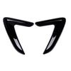 For BMW 3 GT F34 Chrome Gloss Black Car Side Vent Air Flow Fender Intake Decoration Cover Wheel Front Bumper Sticker