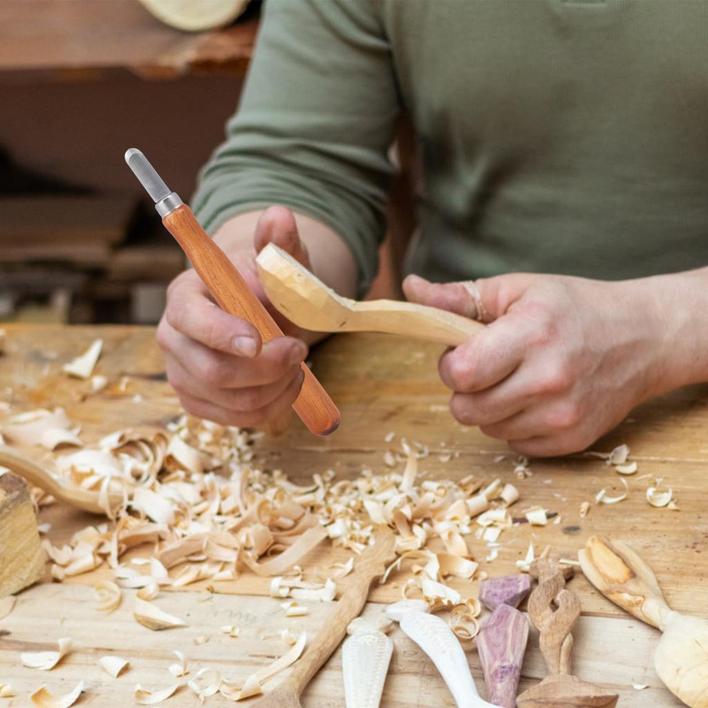Wood Carving Tools Set with Detail Wood Carving Knife Wood Chisel Knife Gloves Carving Knife Sharpener Woodworking Tools