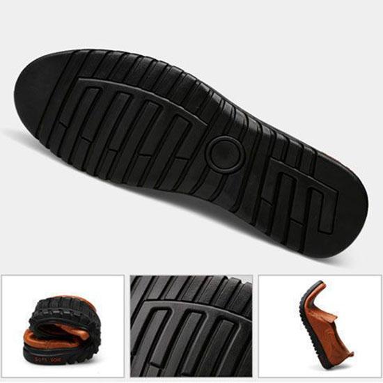 Мужские мокасины, деловая повседневная кожаная обувь без шнуровки, мокасины для вождения, туфли на плоской подошве, сшитые вручную