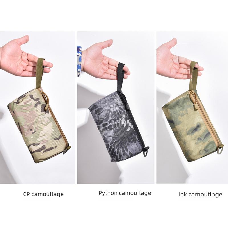 Camouflage EDC Travel Clutch - Compact Outdoor Storage and Coin Bag