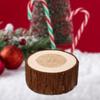 Рождественский настольный орнамент Микропейзаж Деревянные поделки Украшение для стола в центре
