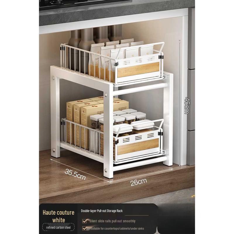 YouShu Pull-Out Under-Sink Storage Rack