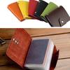 Men Women 24 Card ID Credit Card Holder Faux Leather Pocket Case Purse Wallet