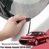 Резиновое уплотнение капота автомобиля, спойлер на лобовое стекло, наполнитель, защита края, уплотнитель, наклейка, аксессуары для Honda Accord 2019-2023