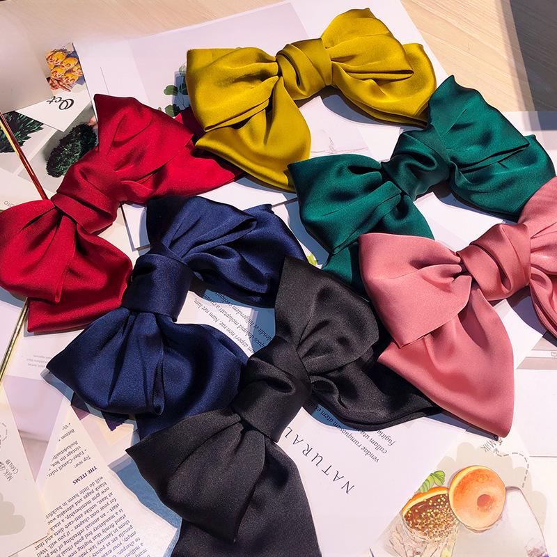 Заколка для волос с большим бантом — милый, стильный головной убор для создания образов в японском и корейском стиле