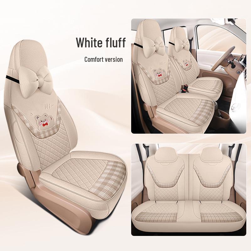Wuling Bingo PRO 2025 Full Coverage Linen Seat Covers - All Season Car Cushions