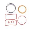 1 Set Vacuum Pump Oil-Free Mute Air Compressor Cylinder Sleeve Piston Cylinder Ring Kit For Mute Air 550W 750W 1100W 1500W