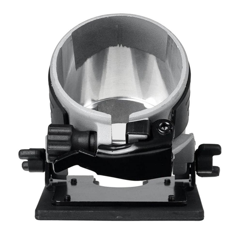 Деревообрабатывающие инструменты Основание фрезера Запчасти для электроинструментов Пылезащитный кожух Основание кромочной машины Высококачественный алюминиевый сплав Основание фрезы