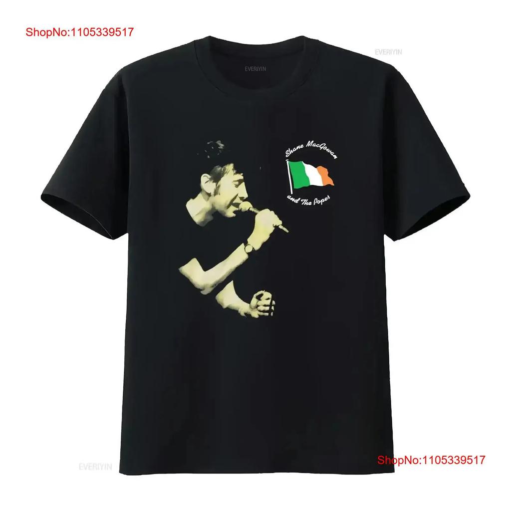 Shane Macgowan n the Popes T shirt black All sizes S 5Xl 1F1699 long sleeves vintage Washed Sof