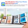 160 Pocket Photo Album for Fujifilm Instax Wide 300 Polaroid 600 Photo Polaroid Now OneStep2 600 Instant Film Album for POP Lab Instant Print Camera