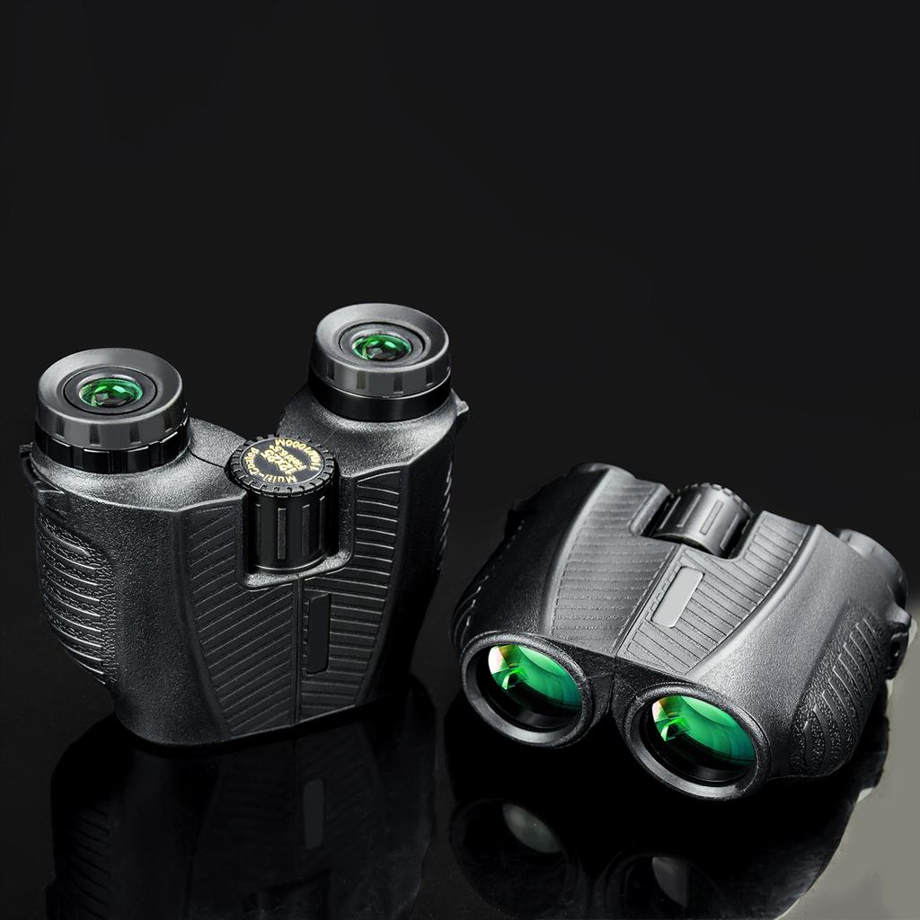 Внешняя торговля бинокль Пола 10 × 25/12 × 25 небольшой портативный бинокль высокой четкости для защиты глаз для взрослых