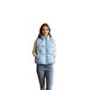 Puff autumn and winter new down cotton vest women's short stand-up collar fashion thickened loose casual vest