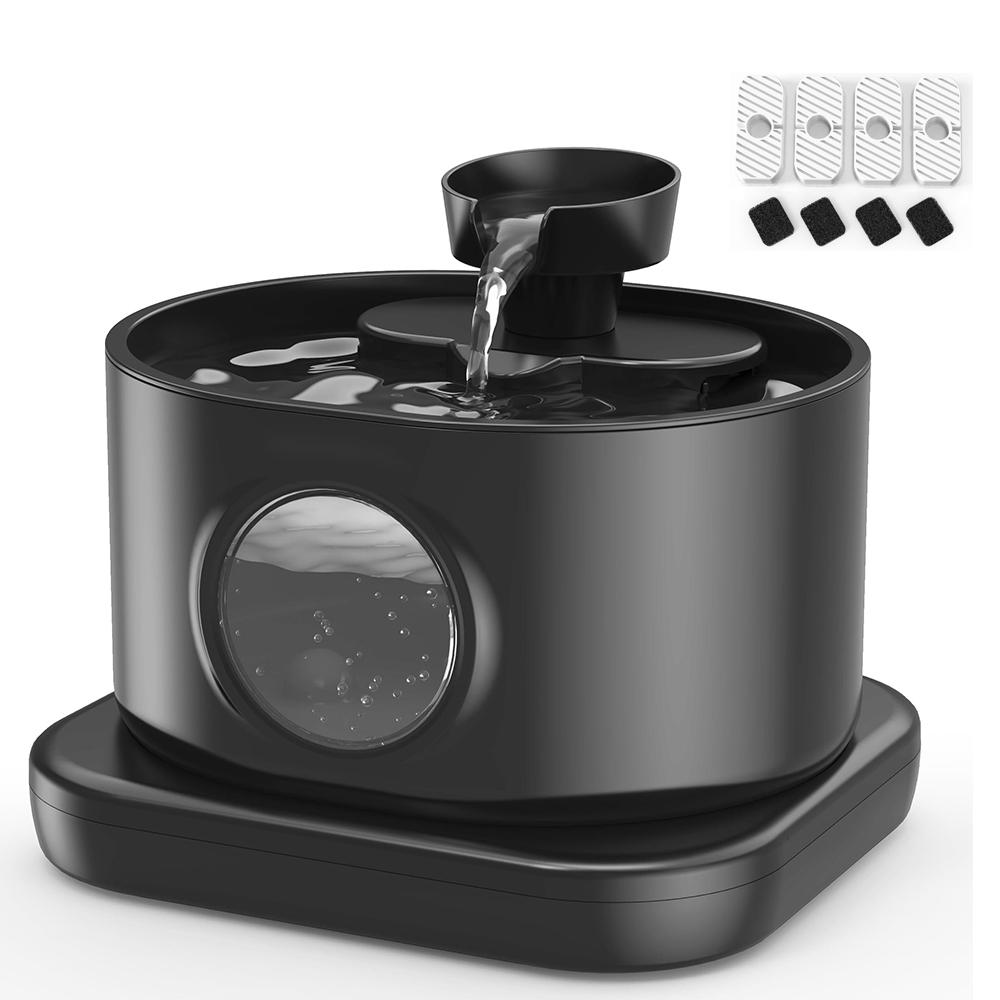3L беспроводной датчик подзарядки питьевой воды для кошек питьевой фонтанчик на батарейках автоматический датчик движения домашних животных миска для поения собак