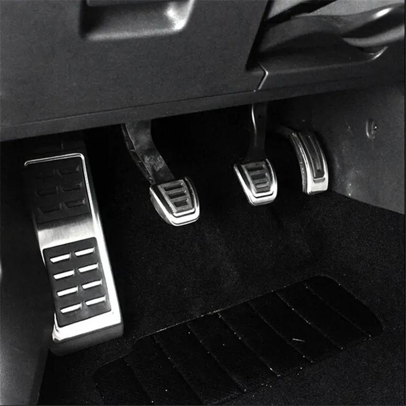 Car Pedals For Skoda KAMIQ Combi SCALA Octavia Rapid Superb Karoq Kodiaq 2017 - 2020 LHD AT MT Pedal Pad Cover