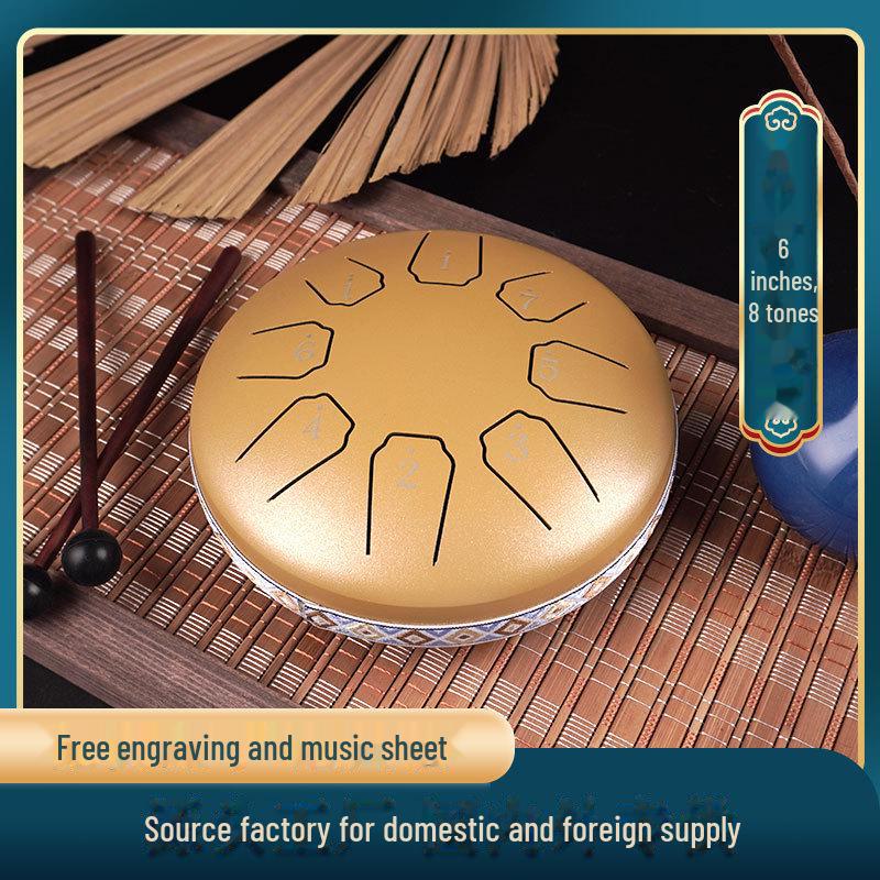 6-дюймовый 8-тональный высокочастотный ударный барабан Lotus