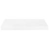 VidaXL Étagère murale flottante Blanc brillant 50x23x3,8 cm MDF