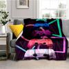 Game Controller Blanket Gamepad Flannel Blanket Super Soft Fleece Game Throw Blankets for Bedroom Couch Sofa Gift For Boy Girl