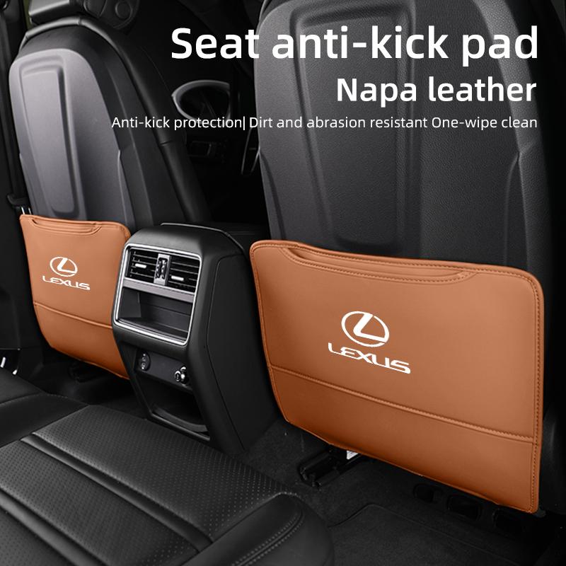 Car Seat Anti-Kick Pad Leather Seat Protector Cover Accessories For Lexus CT ES GS NX IS250 CT200h IS300h ES300h RX400h NX300h ILY8