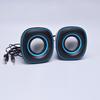1 пара проводных USB-динамиков, портативный мини-динамик, сабвуфер с USB-кабелем, разъем 3,5, ПК, компьютер, ноутбук, динамик