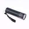 1Pcs 50Lm 395Nm Detection Lamp Mini Uv Flashlight 9 Led Uv Black Light Outdoor Portable Lighting Tool For Hiking