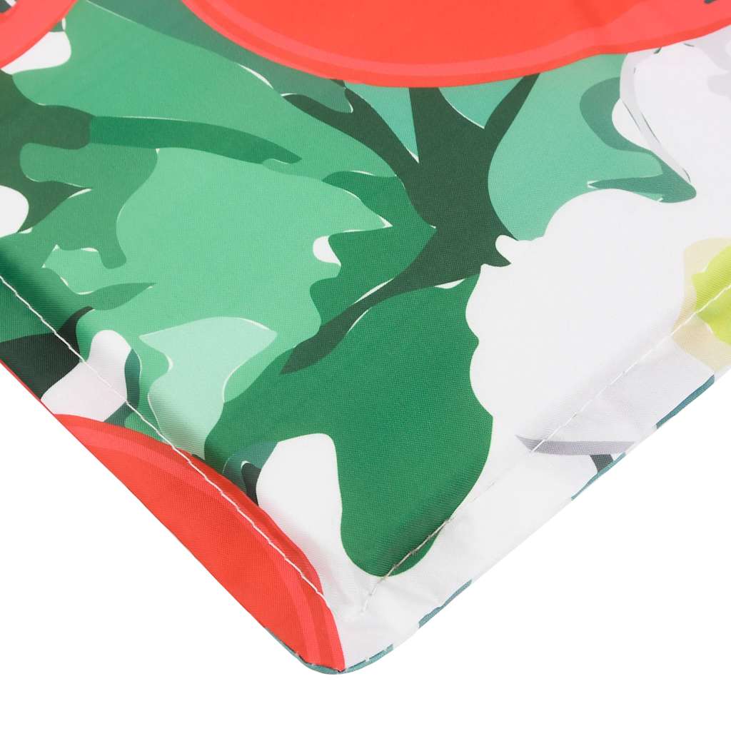 Lounge Chair Cushion Multicolored Oxford Fabric