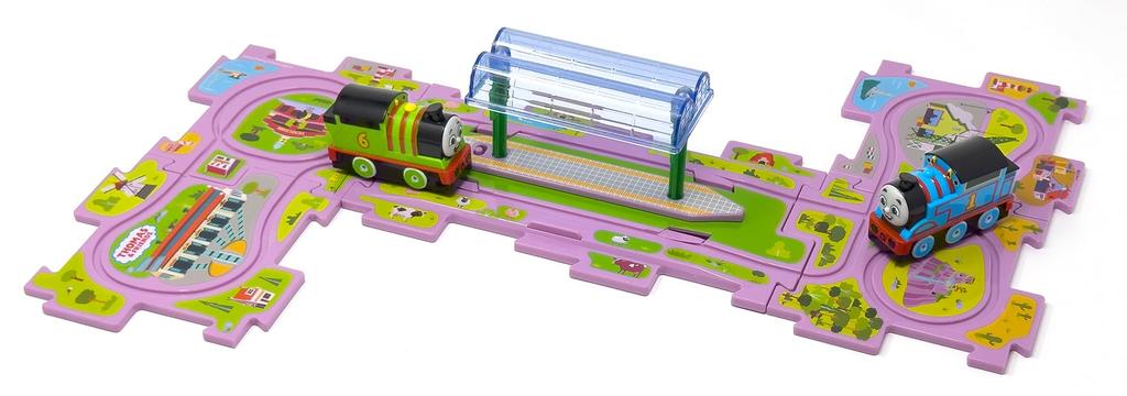 Masudaya Corporation Panel World Thomas the Tank Engine Thomas Percy Toy 3 Years Old and Uses Batteries Rush! STOP!&GO! Up, 480-1728