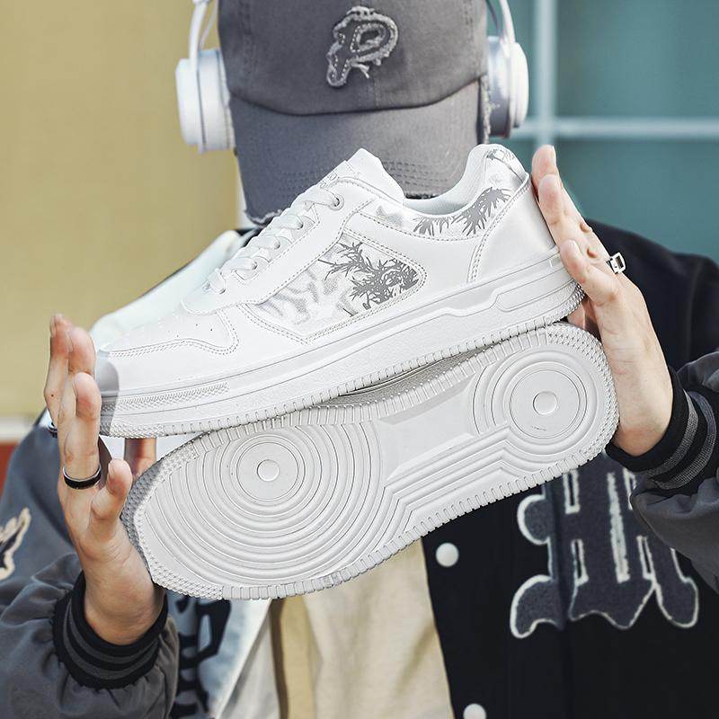 2024 Autumn Extra Large Size Board Shoes 45 Wheat Color Trendy Shoes 46 Sports and Leisure Shoes 47 Enlarged and Fattened Men's Shoes 48