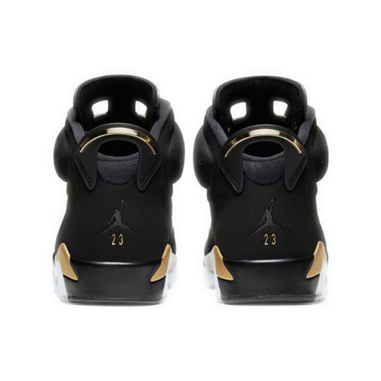 Мужские кроссовки Air Jordan 6 Retro Defining Moments 2020 Черный металлик-золотой CT4954-007