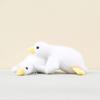 Keychain Plush Soft Goose Pendant Compact Size Travel Bag Ornament Doll Gift