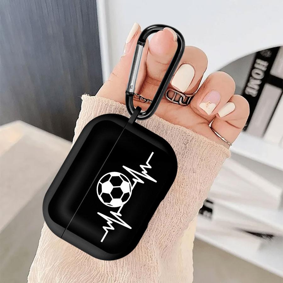 Футбольный Электрокардиограмма Наушники Чехлы Чехол Для Airpods Pro 1 2 3 4 Pro2 Pro3