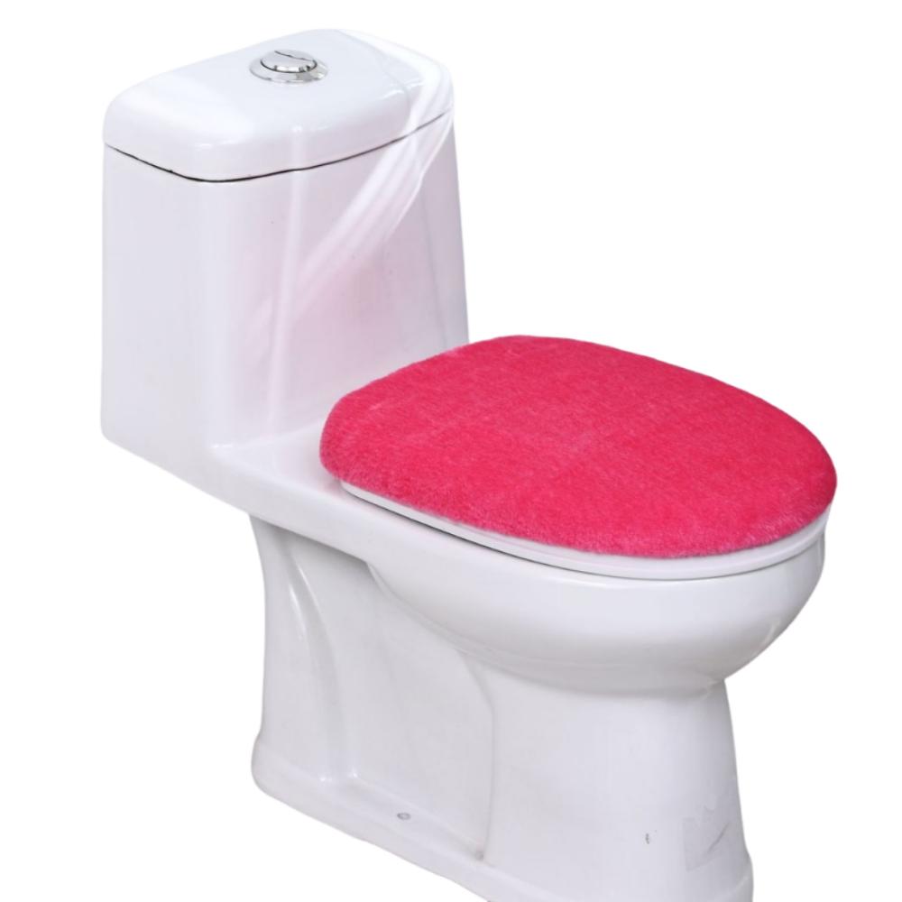 Warm Toilet Seat Cover Thickened WC Cover Easy Install Toilet Lid Cover  Bathroom Decorative