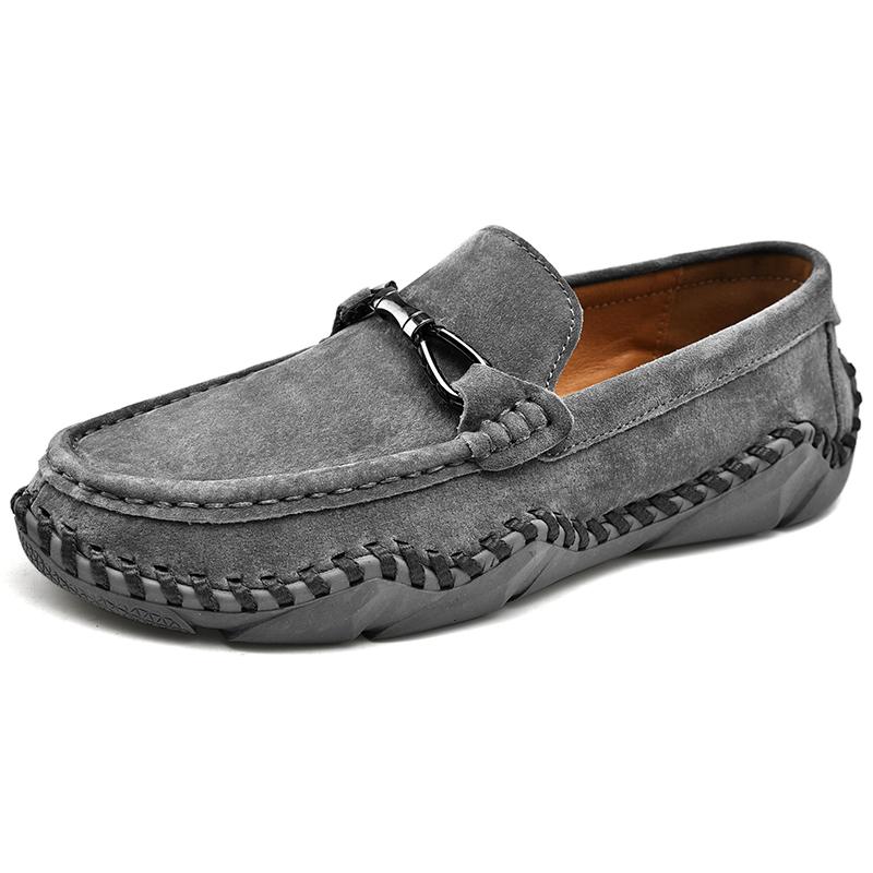 Men Genuine Leather Casual Leather Shoes Men Loafers Comfortable Driving Shoe Moccasins Man Flats Shoes
