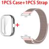 Nylon Loop Strap + TPU Case Cover for Redmi Watch 4 SmartWatch Sport Watchband Bracelet for Redmi Watch5 Wristband Shell