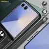 AMORUS For Samsung Galaxy Z Flip7 5G Case Kickstand PC+TPU Phone Cover