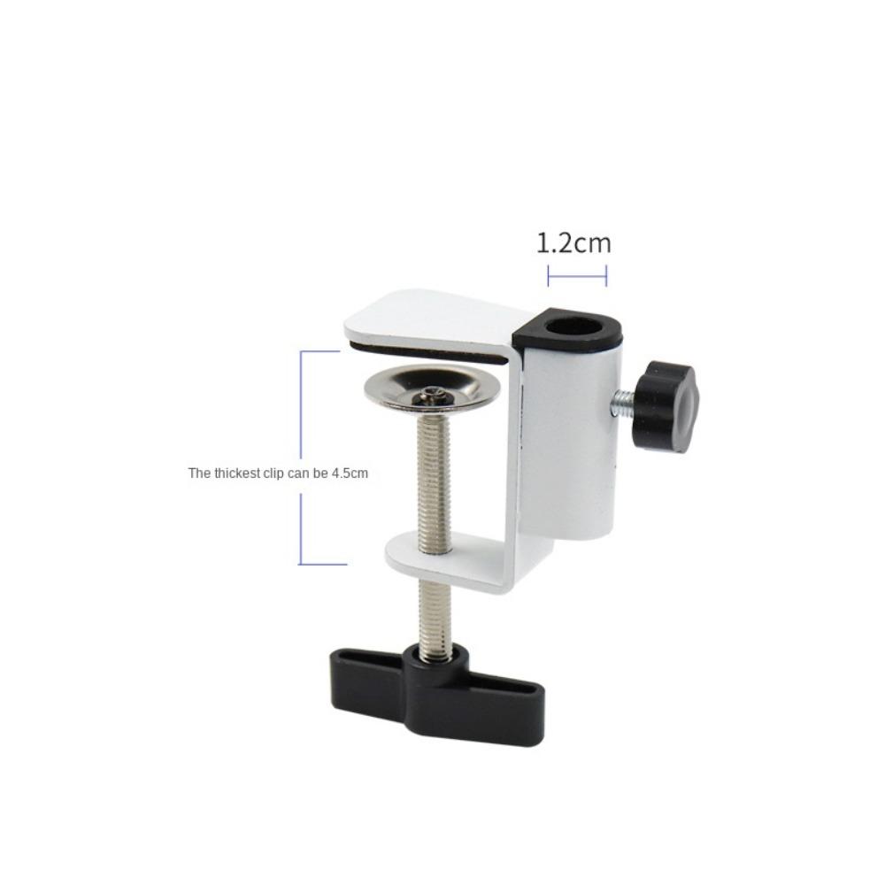 Черный Белый Кронштейн Зажим Пластиковый Держатель Планшета Высококачественная Стойка для Микрофона Световые Аксессуары