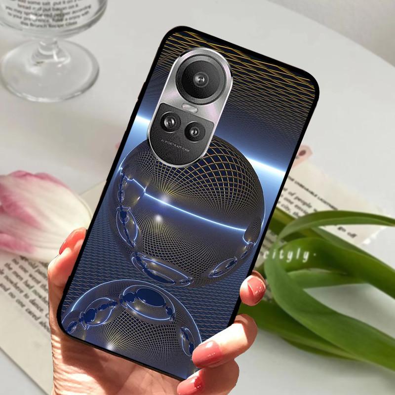 Чехол для Oppo Reno 10 5G CPH2531 Reno10 Ударопрочный Мягкий ТПУ Силиконовый Чехол для Телефона Для Oppo Reno 10 Pro 5G CPH2525 Funda Мультяшный