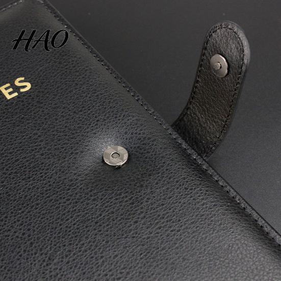 Faux Leather Golf Scorecard Holder Book Waterproof Journal Notebook Premium Scorepad Pocket Score Log with 200 Pages for Men Golfers High-quality