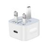Pd 20w Charger Type Port Fast Charging Suitable for Apple 15 Charger UKCA Certification Pd20w British Regulations