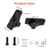 2 Inch Shock Absorber Rear Suspension Bracket Lowering Link Kit For 2002-2023 Harley Davidson Touring Models