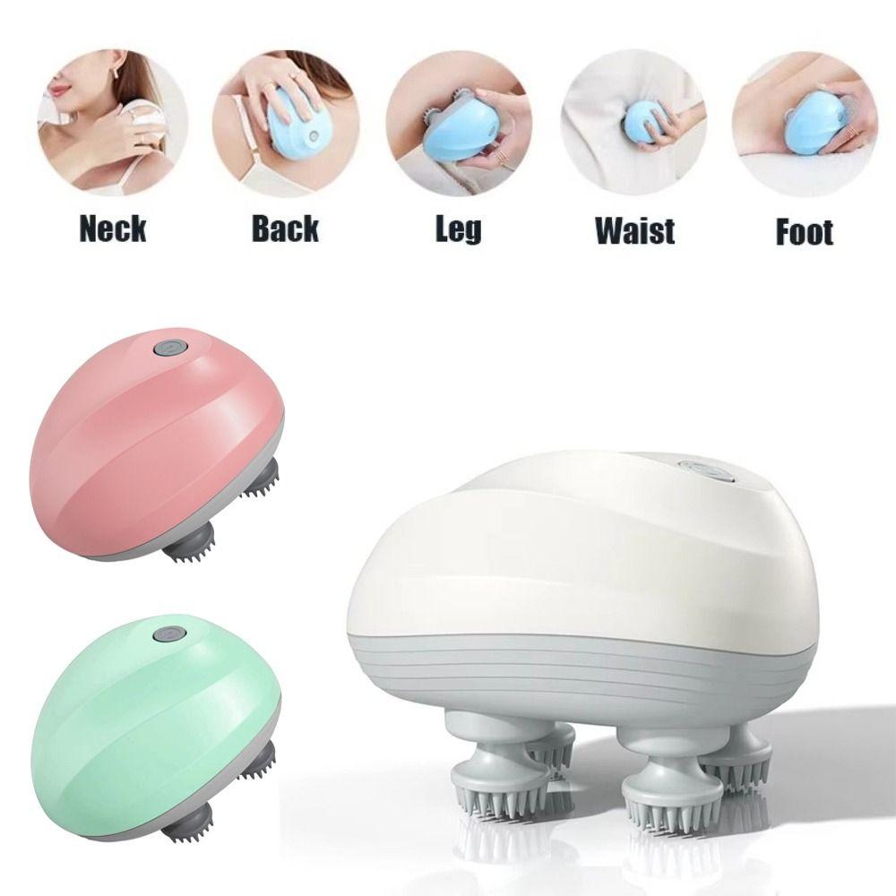 Многофункциональный электрический массажер для питомцев, перезаряжаемый через USB, разминающий массажер, расслабление тела