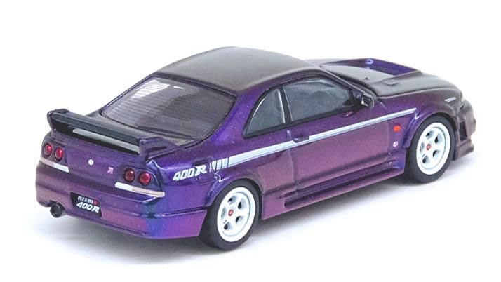 Inno Models Nissan Skyline NISMO 400R Midnight Purple II Hong Kong Toycar Salon 2023 Event Limited Model Finished Product 1/64 GT-R (R33)