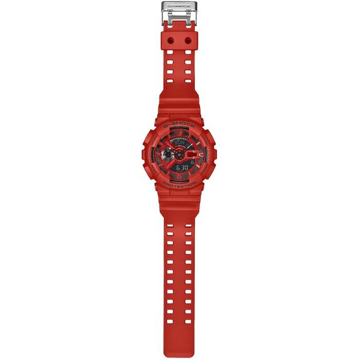 Мужские часы Casio G-Shock GA-110RRB-4AJF Красный/Черный
